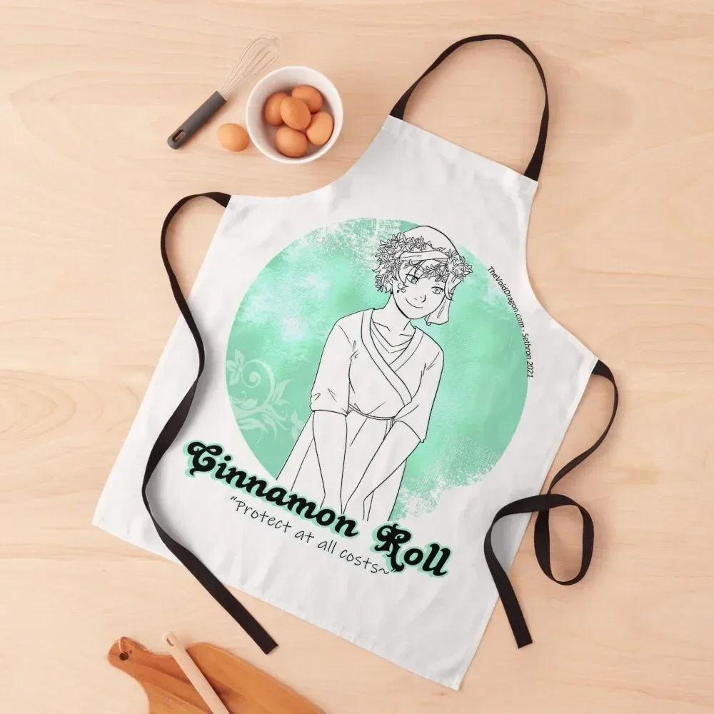 LARP Archetype - Рулет с корицей Добро пожаловать на светлых фонах Фартук Кемпинговые