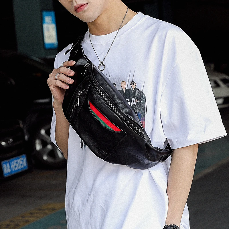 

Tidog Retro Running Popular Bag Korean-style Chest Street Brand Bag