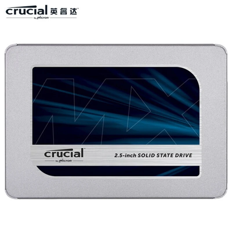 Внутренний твердотельный накопитель Crucial MX500 250 ГБ 500 Гб 1000 2000 SATA3.0 интерфейс 3D NAND
