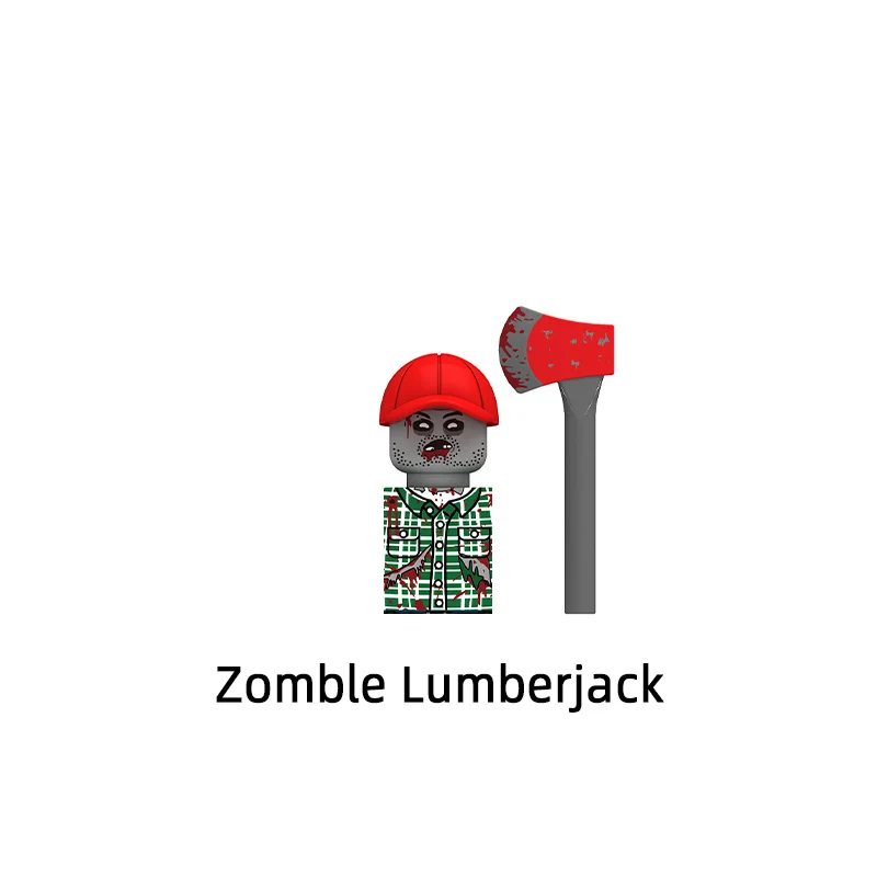 The Zomble Lumberjack сварочный аппарат пожарная машина рыбака ЗАКЛЮЧЕННЫЙ мужской