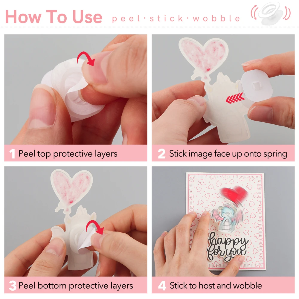 Рисунок 5 - самоклеящиеся пружины для создания