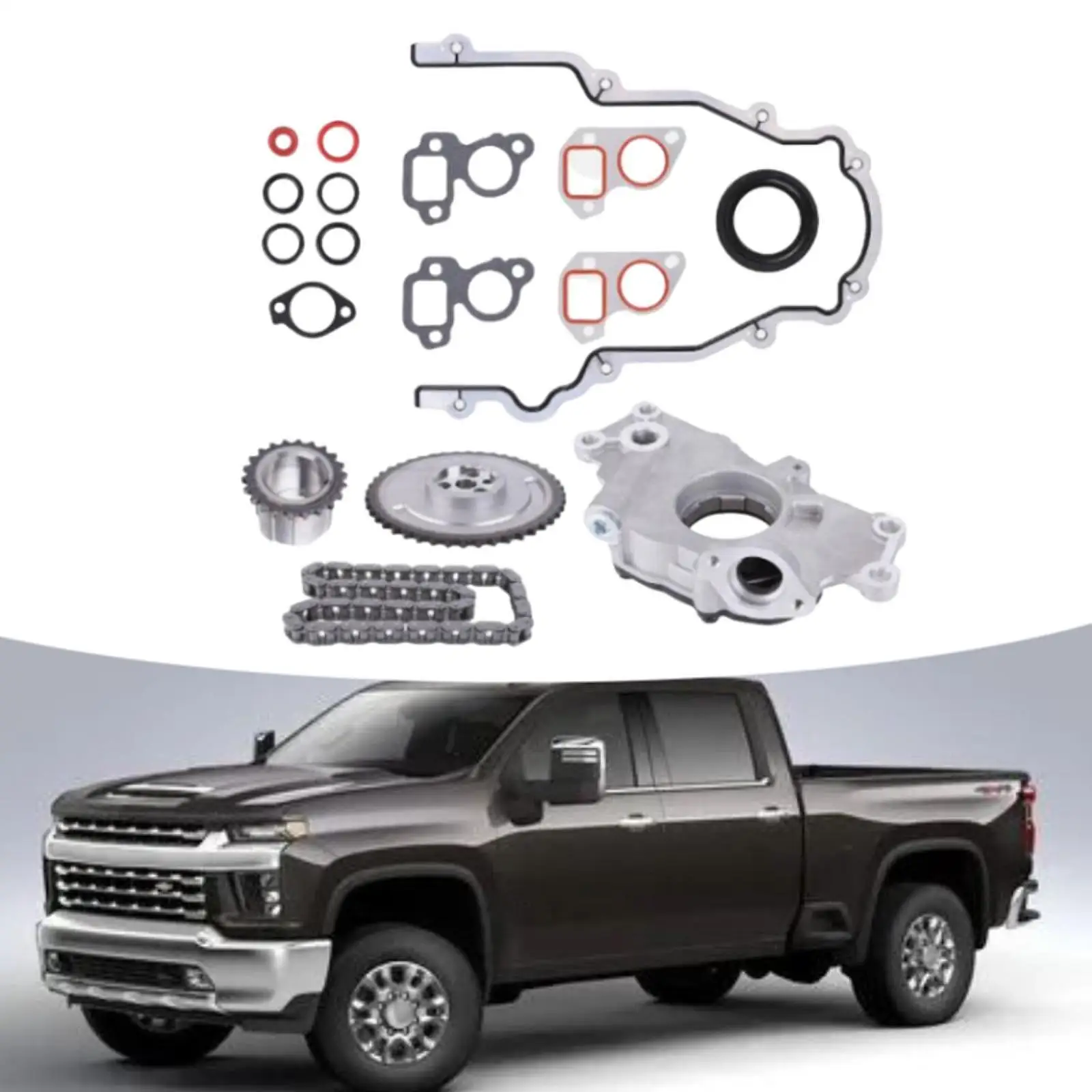 89060436 масляный насос с цепью синхронизации для Chevrolet Expre 3500