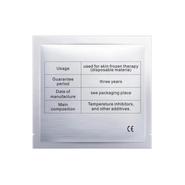 

Anti Freeze Membrane Gel Pad For Double Cryo Handles Cold Body Sculpting Therapy Slimming Machine Cavitation Rf Fat Freeze