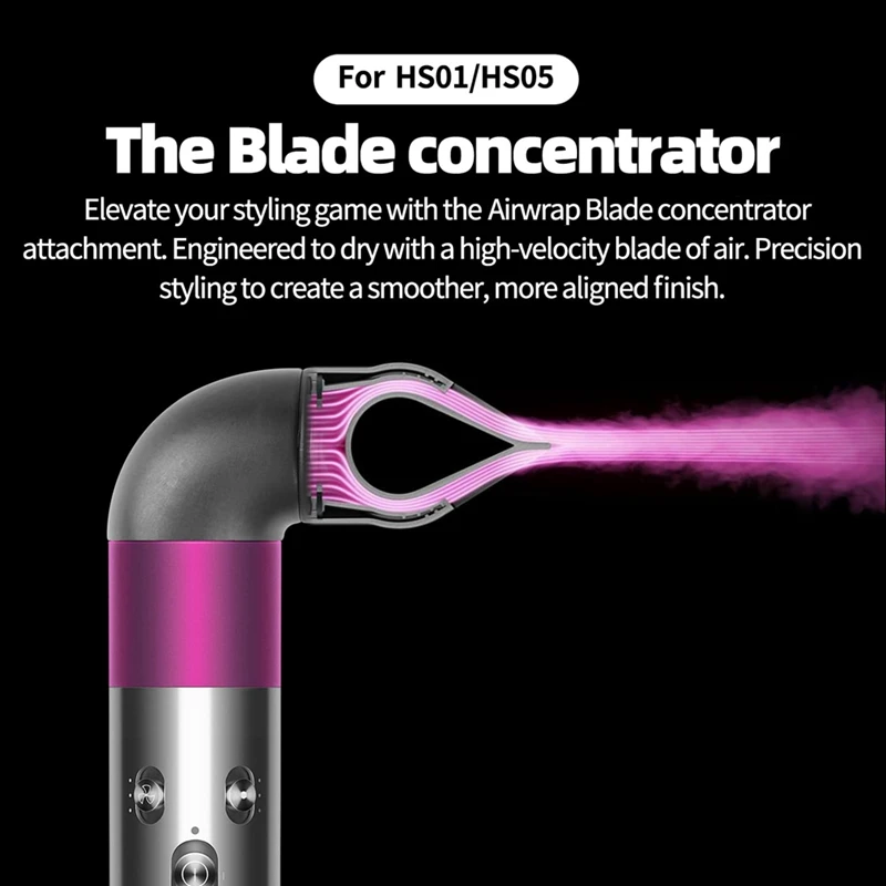 Прецизионная насадка для укладки + цилиндрическая расческа Dyson Airwrap HS05 HS01 сушки и