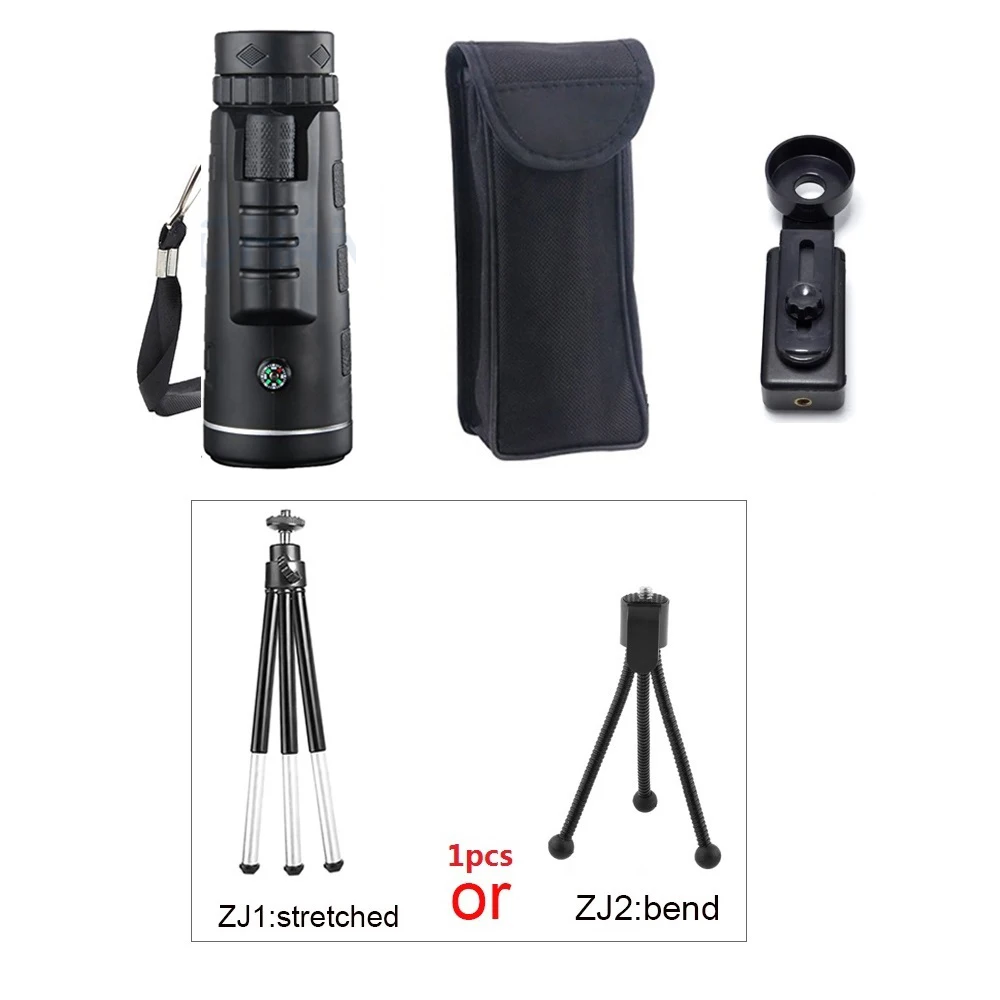 Universal Zoom Telescope Lenses Cell Phone Camera Monocular Lens for phone Smartphone For iphone 7 plus Samsung Huawei P30 images - 6