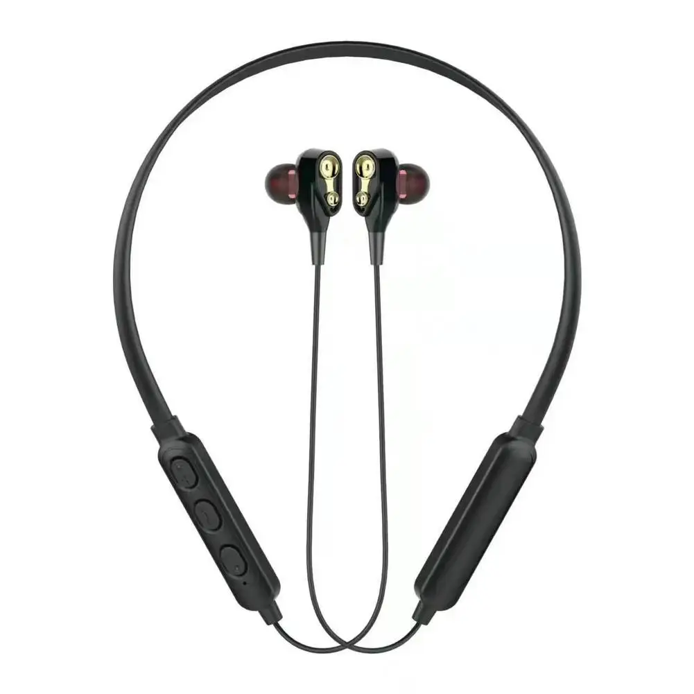 Беспроводные наушники Bluetooth-гарнитура с подвесной шеей спортивные