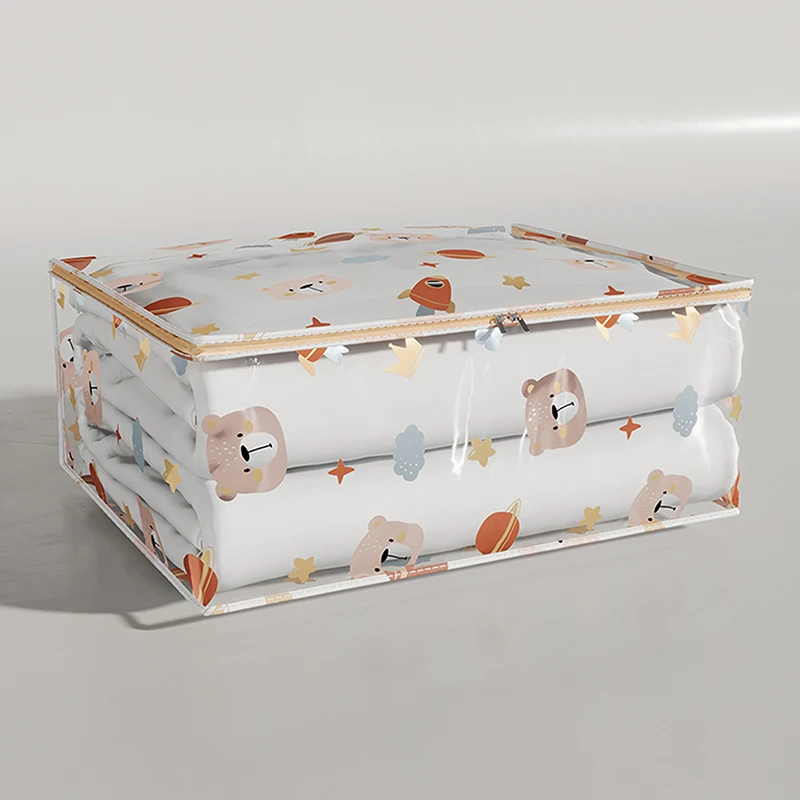 Большая кровать нижняя коробка для хранения складная Одежда Стёганое одеяло