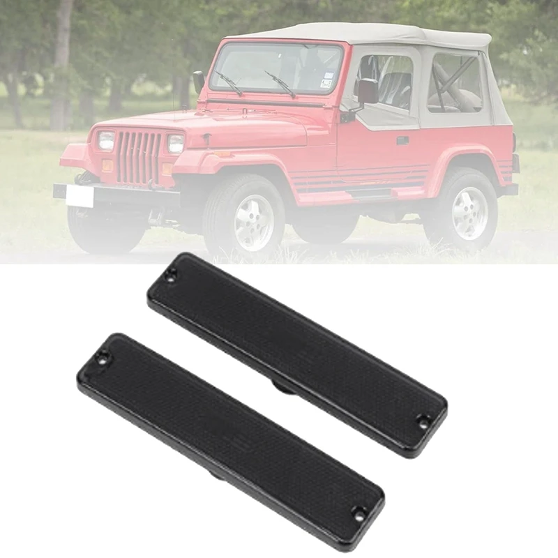 Передний бампер автомобиля задняя крышка 56001424 для Jeep Wrangler YJ 1987-1995 указателя