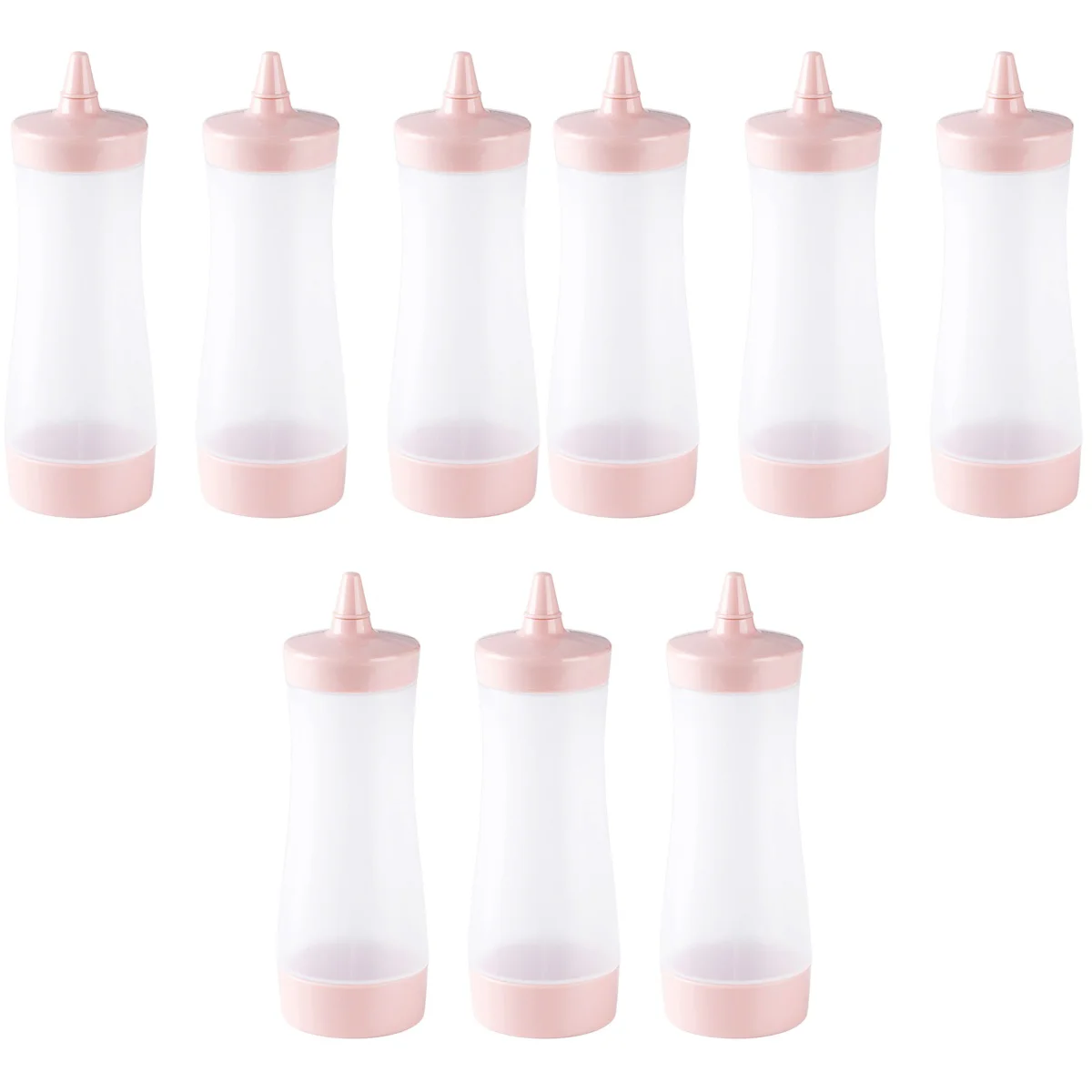 

Squeeze Bottles Ketchup Bottle Container Condiment Syrup Dressing Squirt Oil Salad Sauce Dispenser