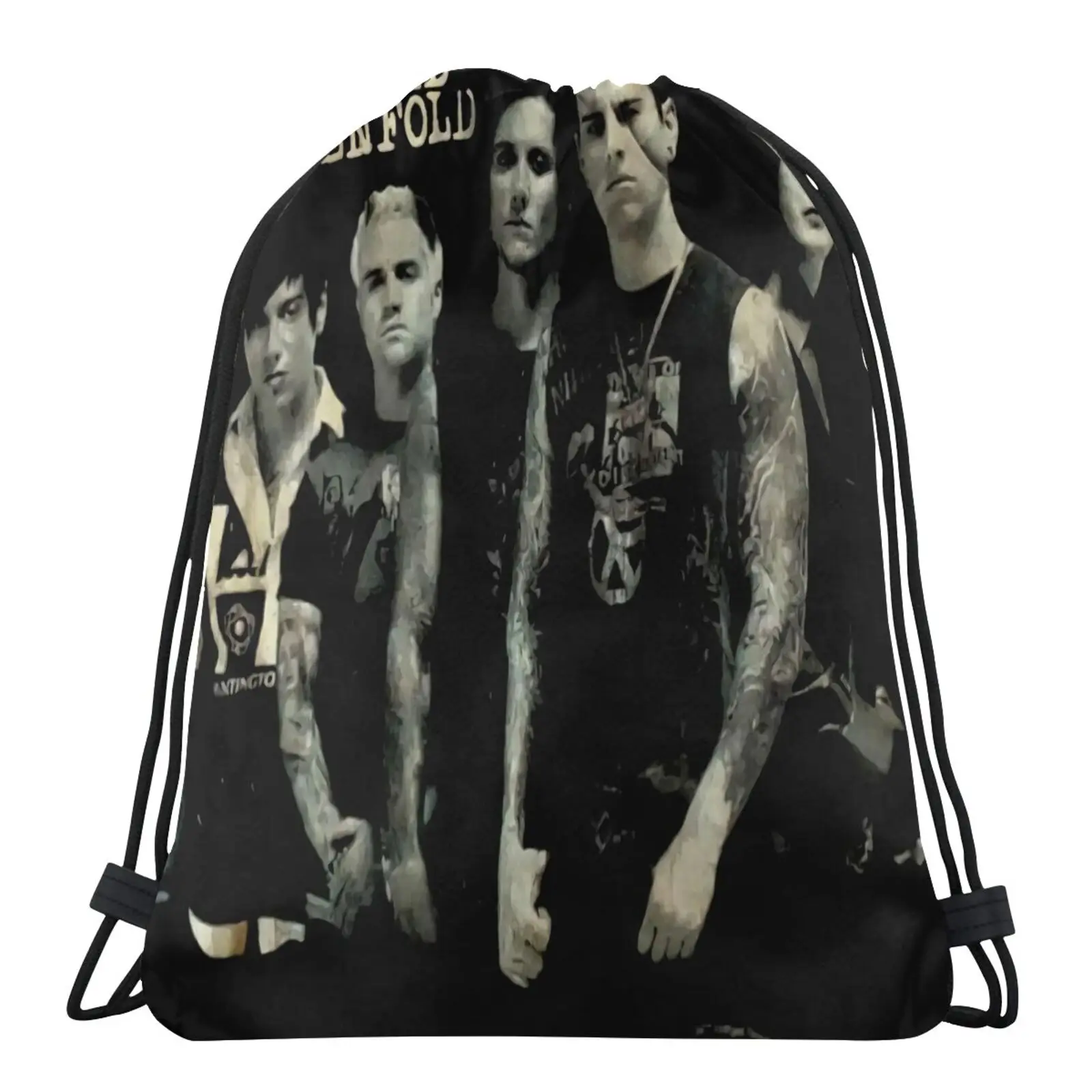

Avenged Sevenfold A7X 2008 N Roll Bag Backpack With Cord Shopper With Anime Pouches Cotton Bag Makeup Bag Suitcases Canvas Bag