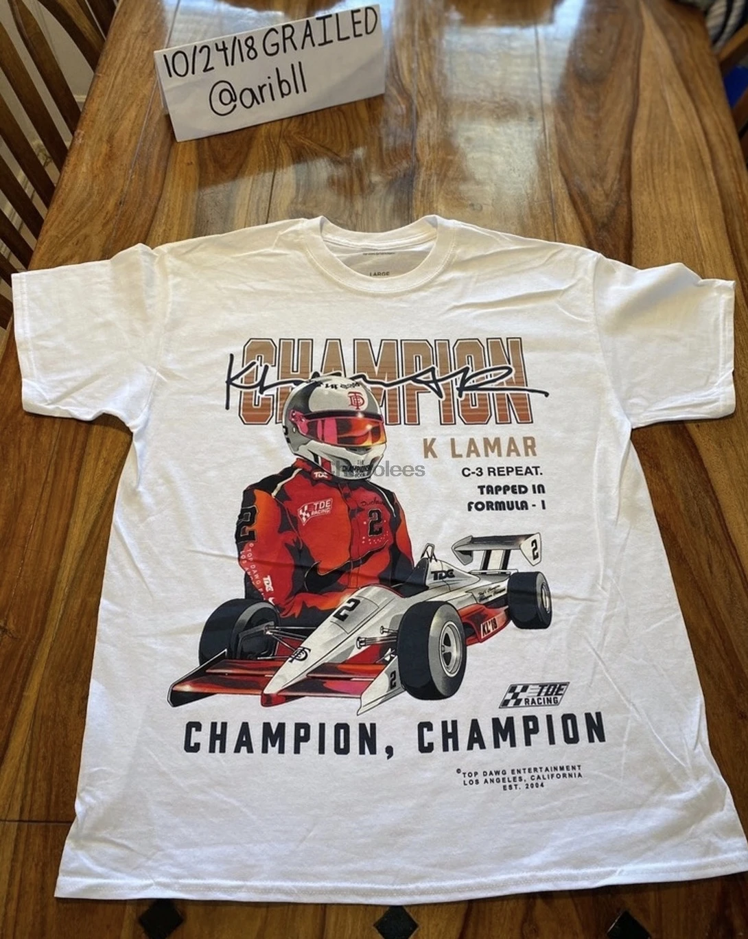 Рубашка Кендрик Ламар чёрт Пулитцер Кенни |