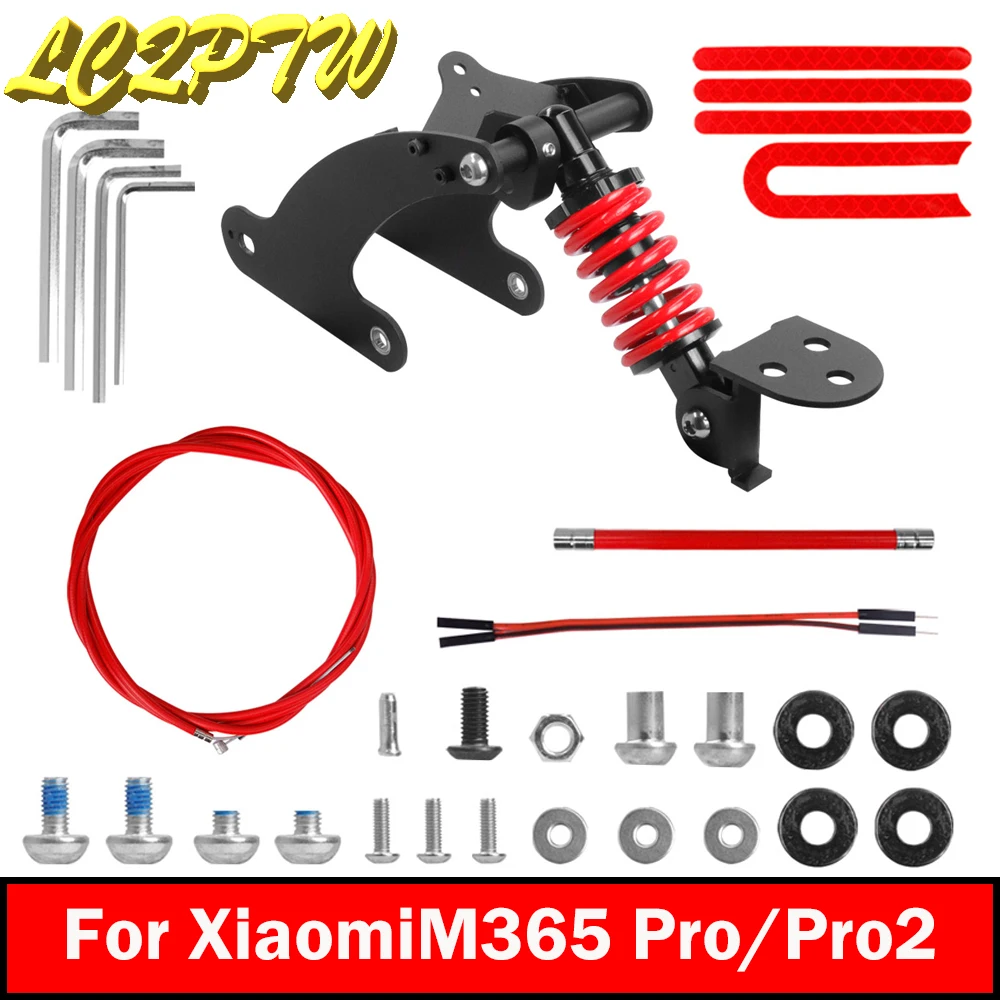 

Electric Scooter Rear Shock Absorption Part Highdensity Rear Suspension Kit For Xiaomi Pro/Pro2 Suspension Fork with Tool