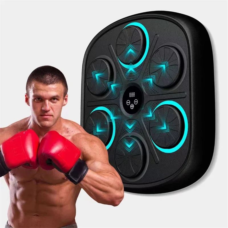 Музыкальная боксерская мишень Smart music boxing target из кожи и ПП