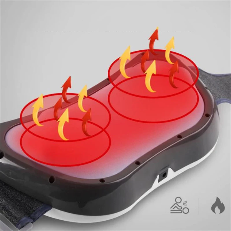 Новый Электрический массажер для живота горячего массажа