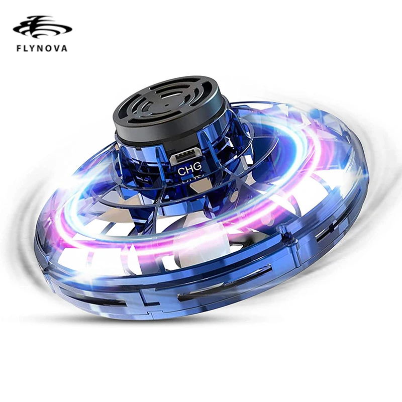 Original Flynova UFO Spinner Boomerang Mini Drone Magic Flying Spinner Hand Controlled Fidget Toy for Kids Adult