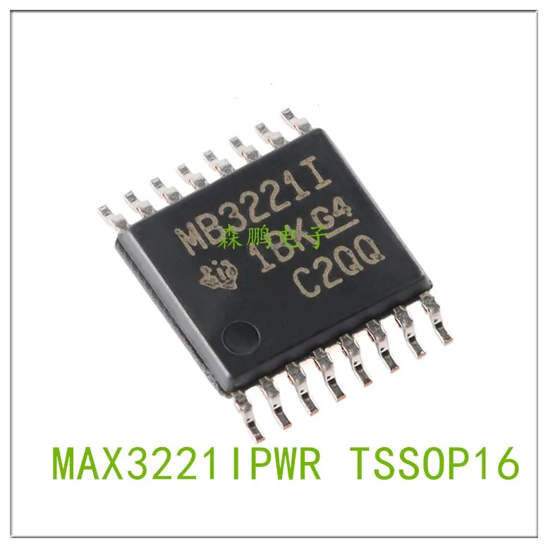 

5PCS MAX3221IPWR MB3221I TSSOP16 IC Chip 100% NEW