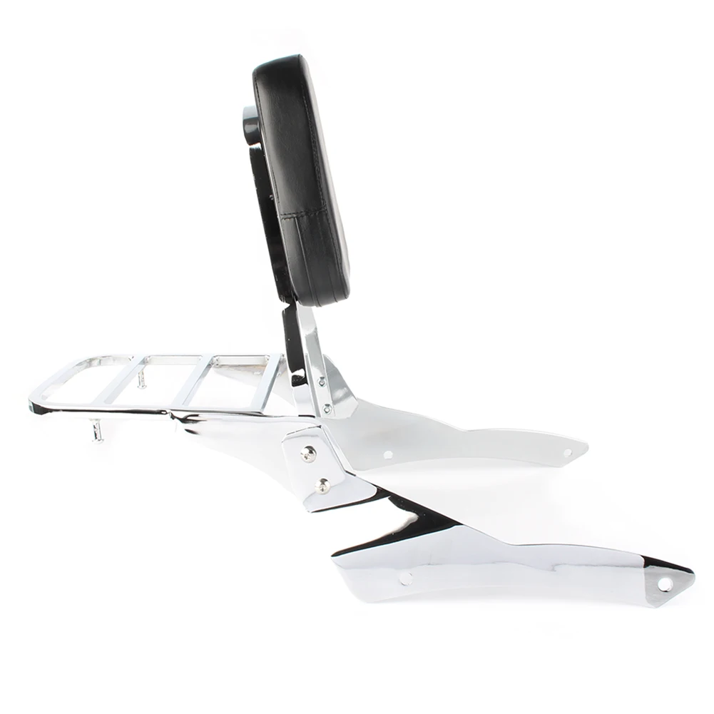 Спинка мотоцикла Sissy Bar с багажником для Yamaha Vstar Dragstar 400 650 Classic 1998-2022 гг.