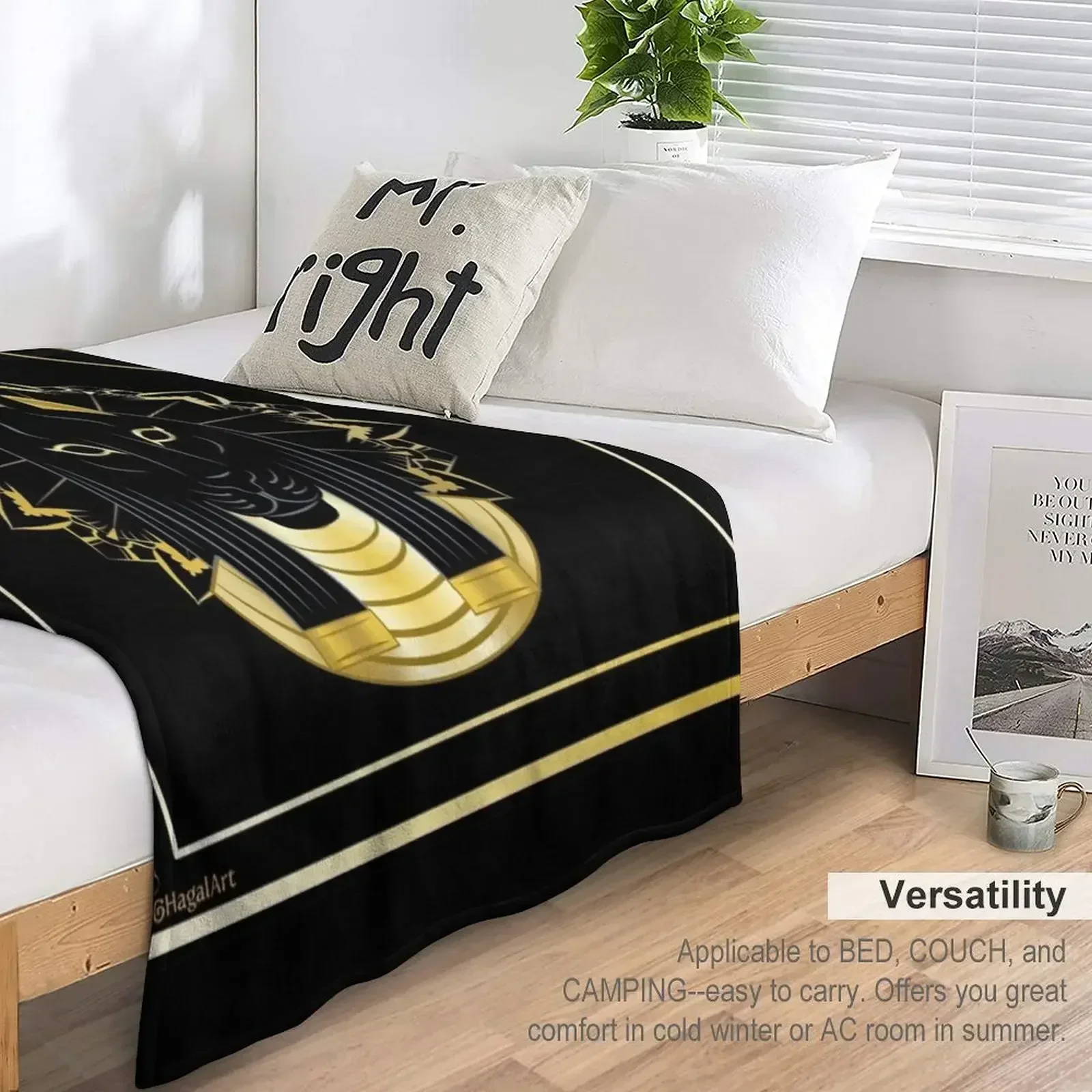 Одеяло Египетская богиня Sekhmet детское винтажное одеяло для малышей