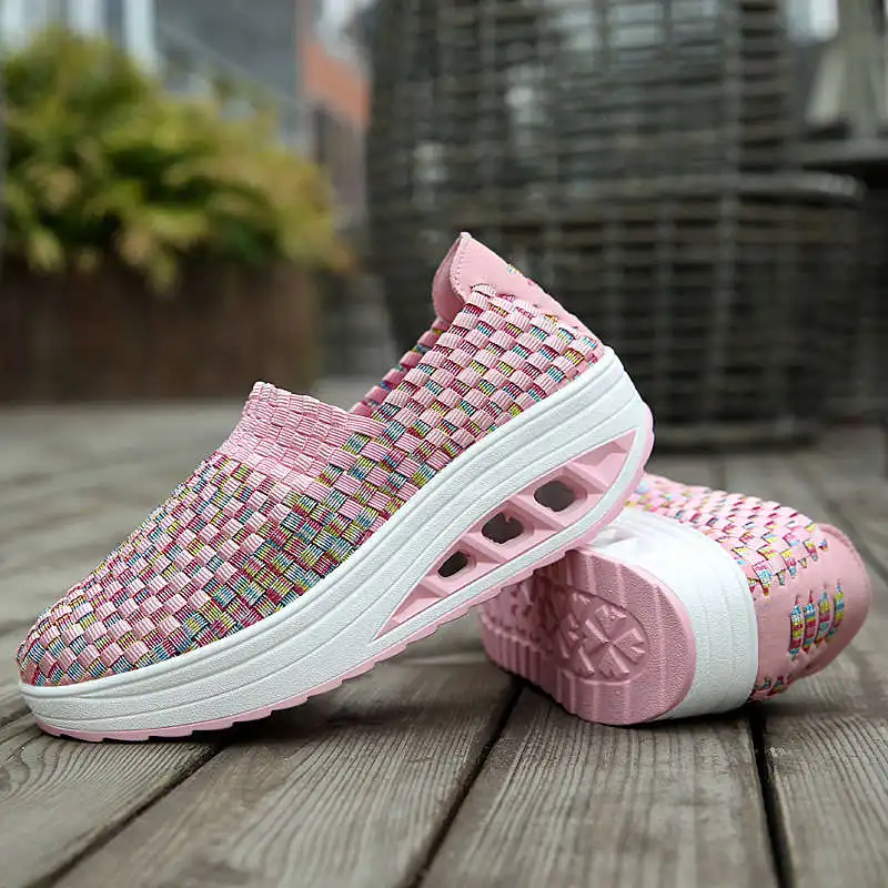 

Running Shoes For Women Espadrilles Sports Sneakers Anti-Skid Soled Sports Sneakers For Women Women Platform Sport Shoes Tennis