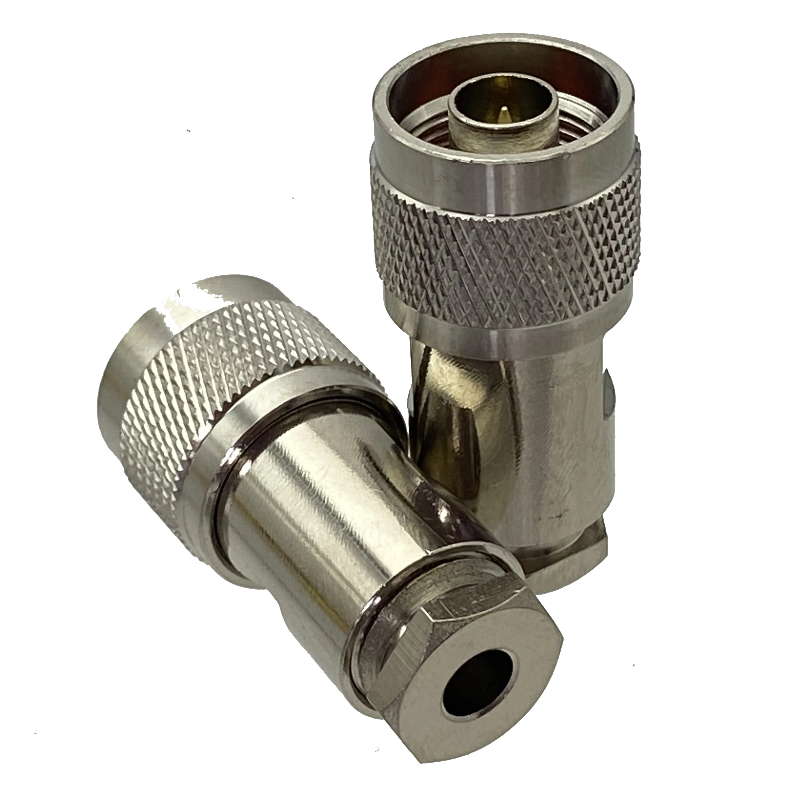 1Pcs N Male PLUG &amp Female Jack clamp RG8 LMR400 / RG5 RG6 RG8X LMR240 RG58 RG142 LMR195 RF Coaxial connector Wire Terminal - купить по
