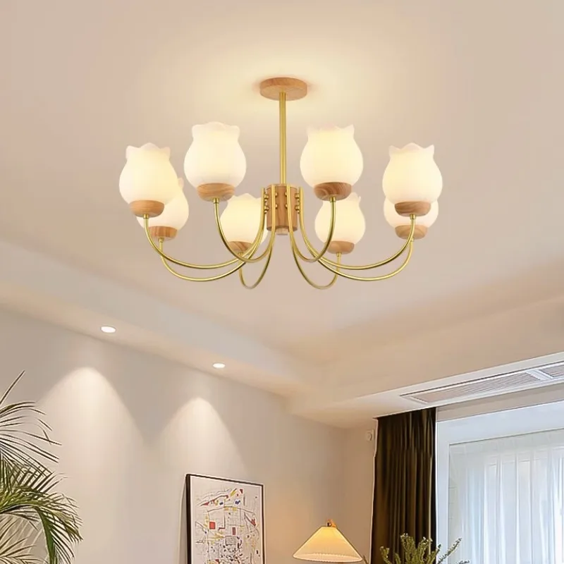 Подвеска в гостиную современная и простая деревенская спальня ретро колокольчик