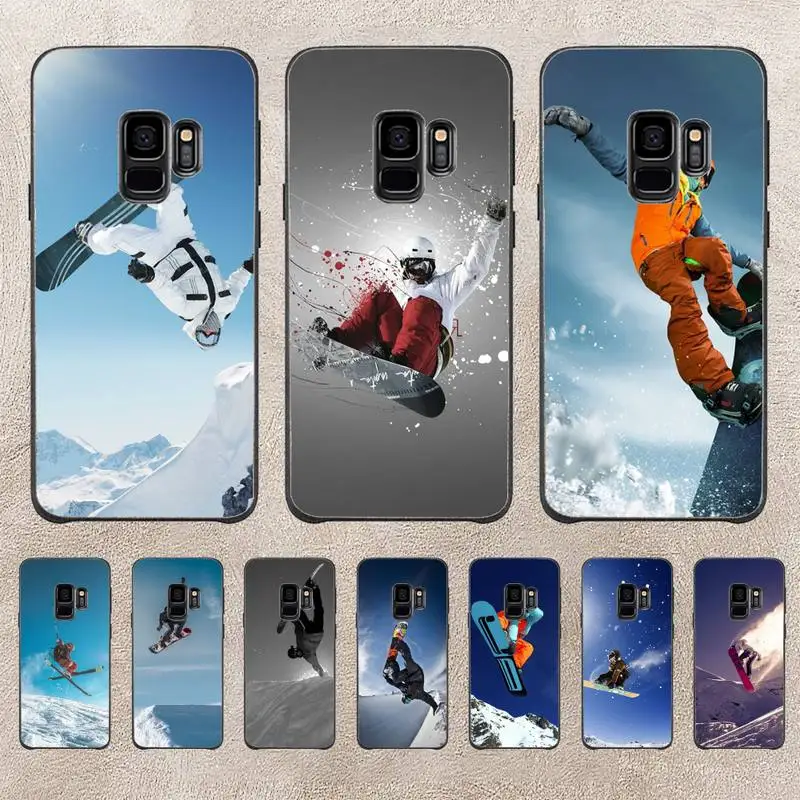

Sports Snowboarding Phone Case For Samsung Galaxy A51 A50 A71 A21s A31 A41 A10 A20 A70 A30 A22 A02s A13 A53 5G Cover Coque