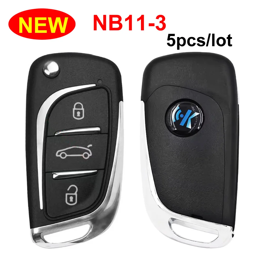 Фото NWE KEYDIY NB11 Универсальный многофункциональный дистанционный ключ NB-Series NB11-3 для KD900 KD-X2 KD-MAX Все функции чипов в одном ключе №1