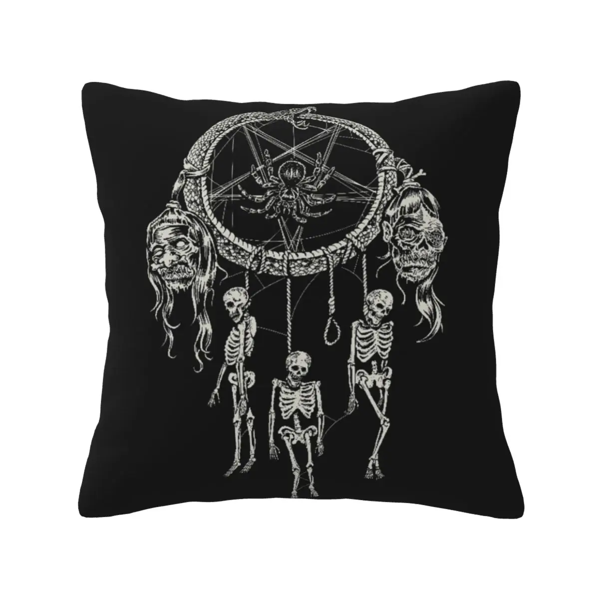 

Скелет ветряной колокольчик с защитой от пиллинга, атмосферный диван, не деформированный, комфортный, приятный для кожи предметы для украшения дома