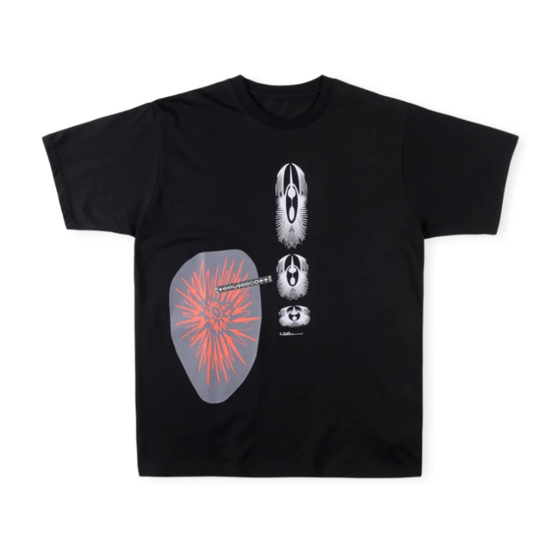 

23ss High street Kanye West Cactus Jack EXCLUSIVE Utopia Rolling Tee T-shirt Men Woman 1:1 Top Quality Loose Top Tees