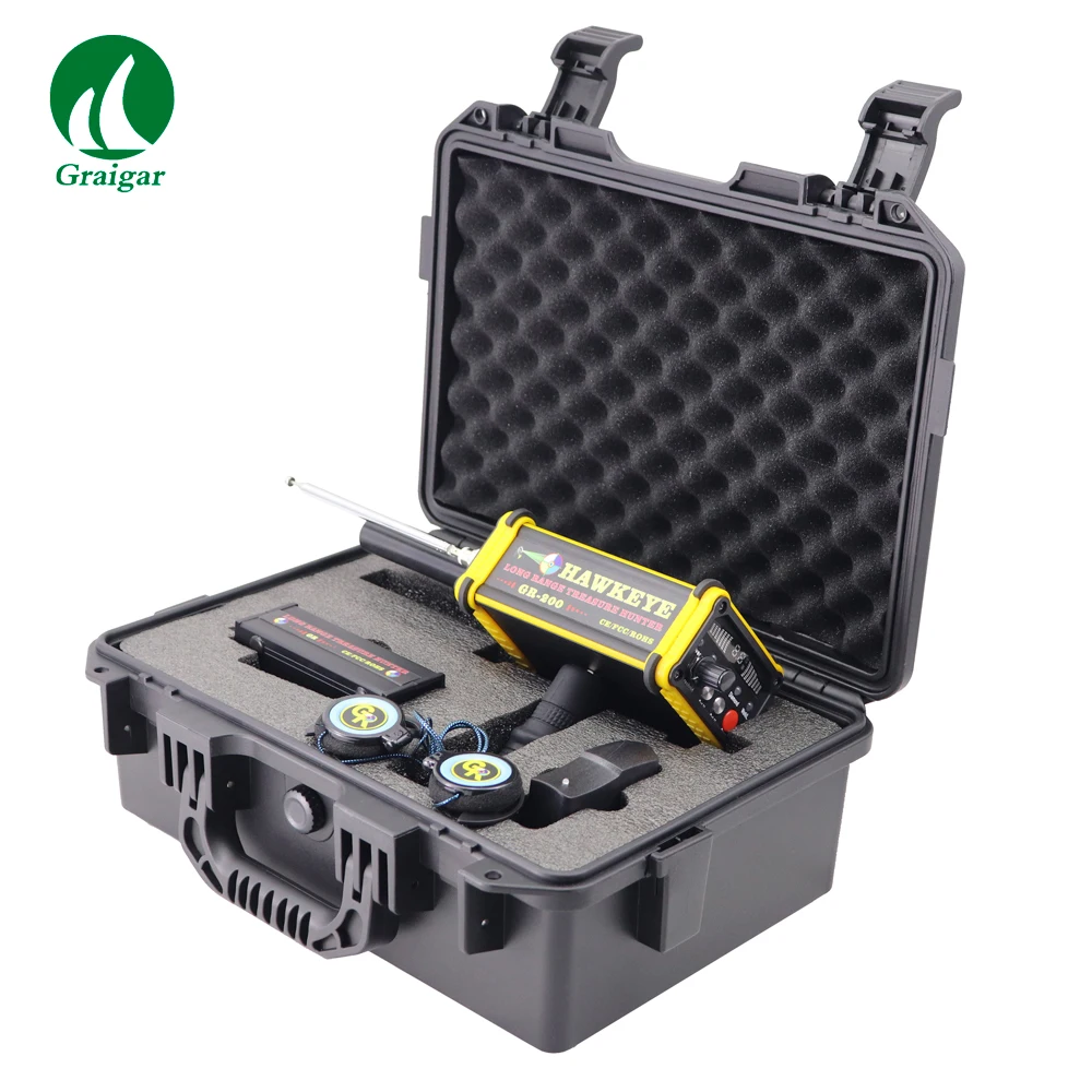 

GR-200 Long Range Gold Metal detector with Silver Underground Search System