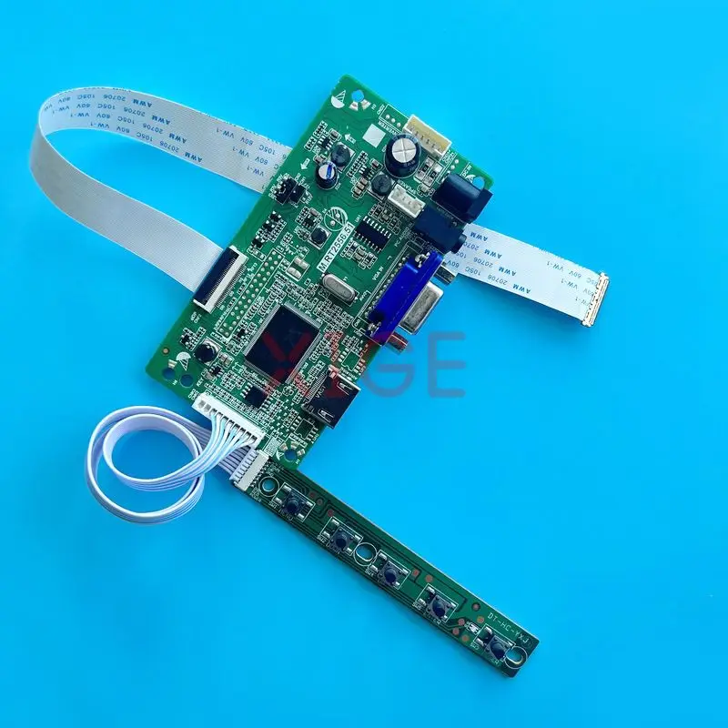 Плата драйвера ЖК-контроллера для Φ/401/501/601 DIY Kit HDMI-совместимая VGA 1366x768 14 &quotэкран