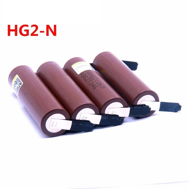 

Hot HG2 18650 3000mAh battery 3.6V discharge 20A dedicated High power discharge +DIY Nicke