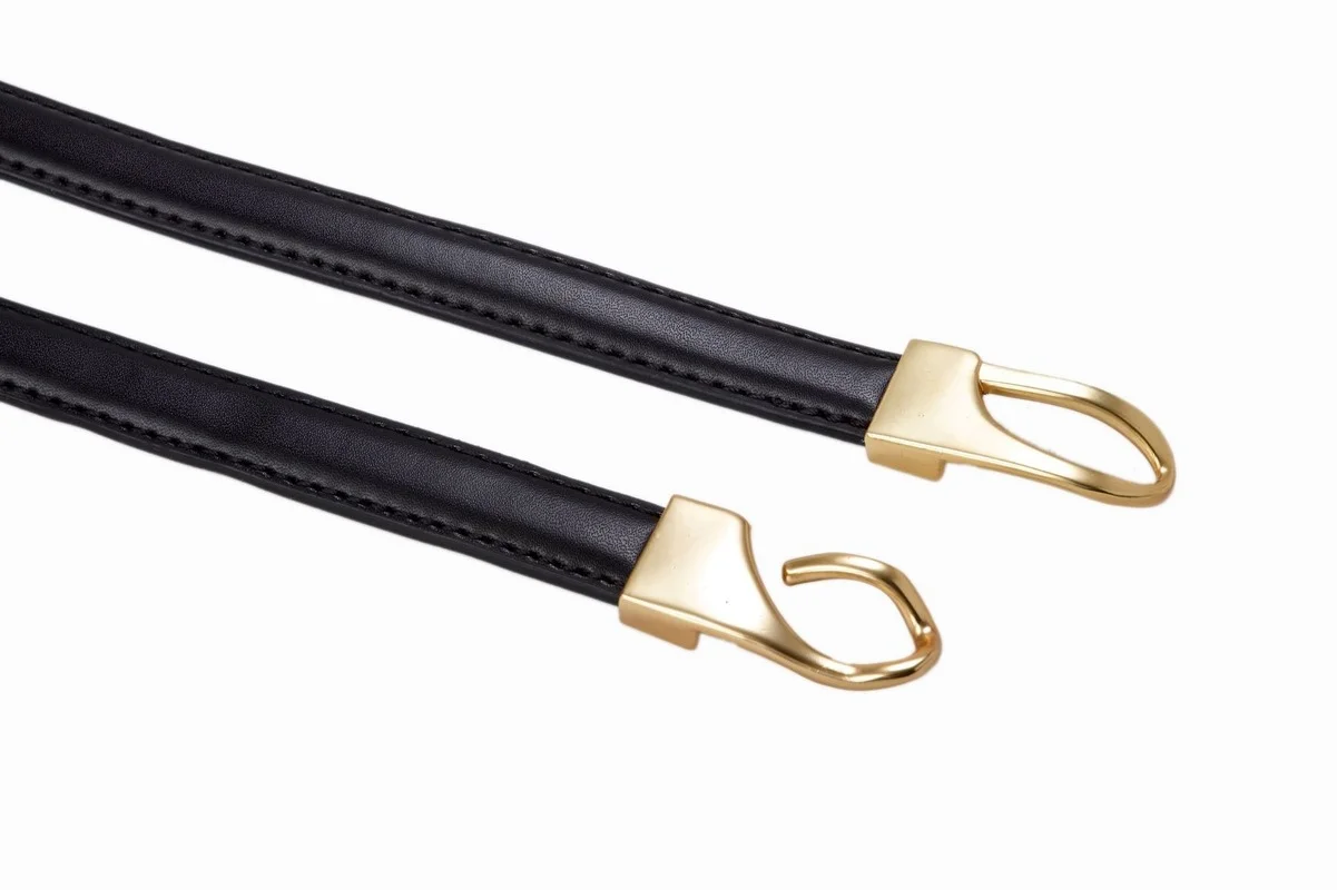 

Double Buckle Thin Belt Korean Version Non Perforated Adjustable Women's Belt New Decorative Skirt Waist