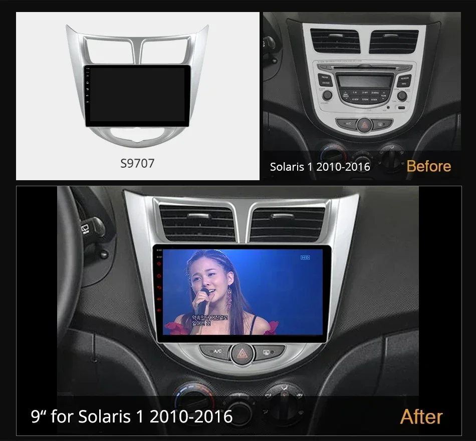 Ownice K6+ 2K для Hyundai Solaris 1 2010-2016 Автомобильный радиоприемник Мультимедийный