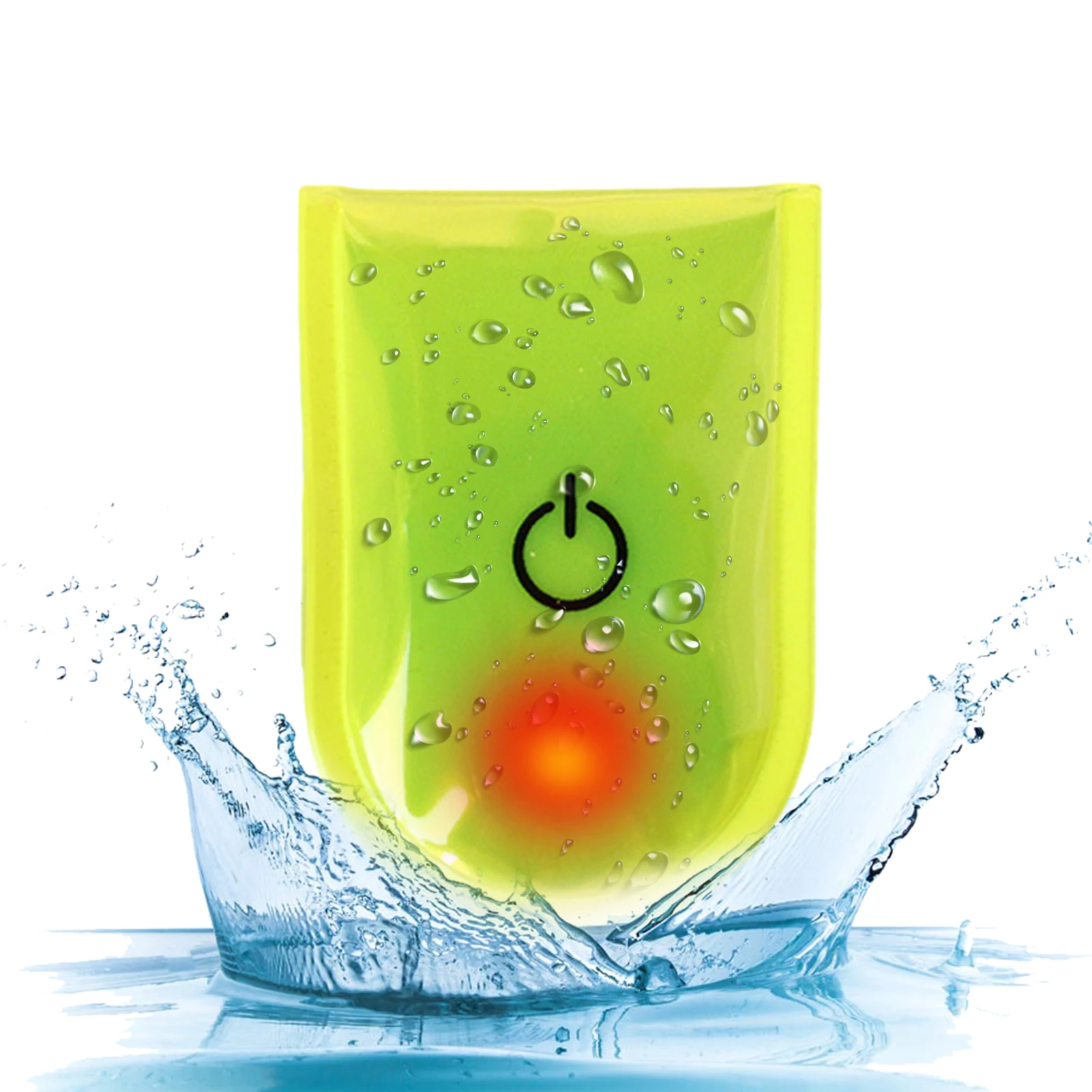 

Outdoor Sports LED Safety Light Reflective Magnetic Clip-on Strobe Running Walking Bike Cycling Warning Reflector Warning Clip