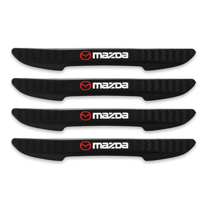 

4pc Car Sticker Side Door Edge Protector Protective Strip for Mazda 3 5 6 323 626 RX8 7 MX3 MX5 CX5 Atenza Axela