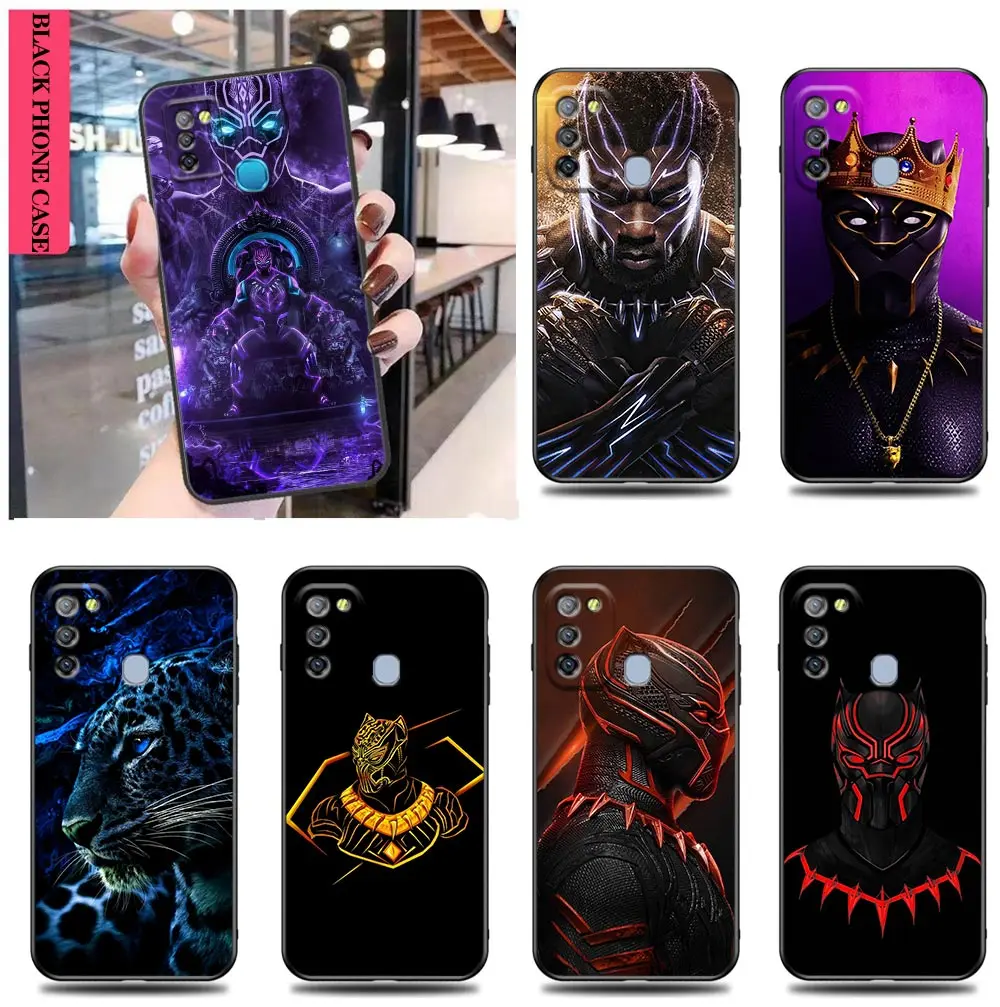 

Marvel Black Panther Funfa Case for Tecno Infinix Hot Note 8 9 10 10i 10S 11 11S 7 8i S5 SPARK SMART 4 5 6 GO Pro AIR Case Coque