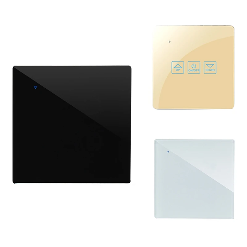Fan Speed Control Touch Switch Wifi Smart Deluxe Crystal Panel Tuay App Remote 90V 250V EU UK