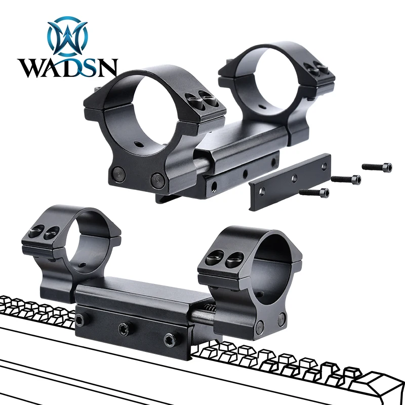 

ohhunt 25.4mm 30mm Hunting Airgun Scope Rings Zero Recoil Mount High Profile Fits Picatinny Weaver Dovetail Rail with Stop Pin