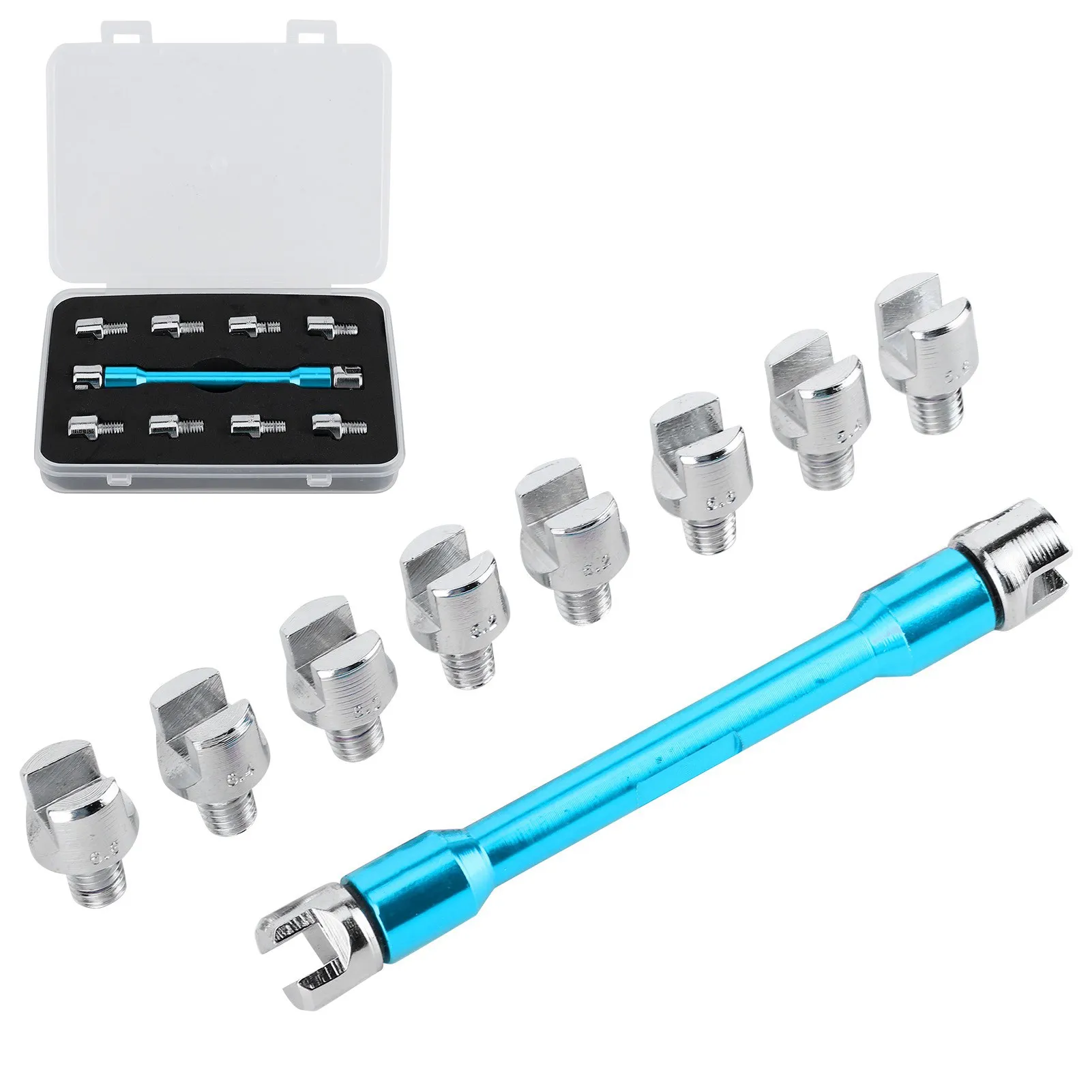 Гаечный ключ со спицами для мотоцикла с ЧПУ Набор гаечных ключей длиной 5 0‑6 8 мм 93