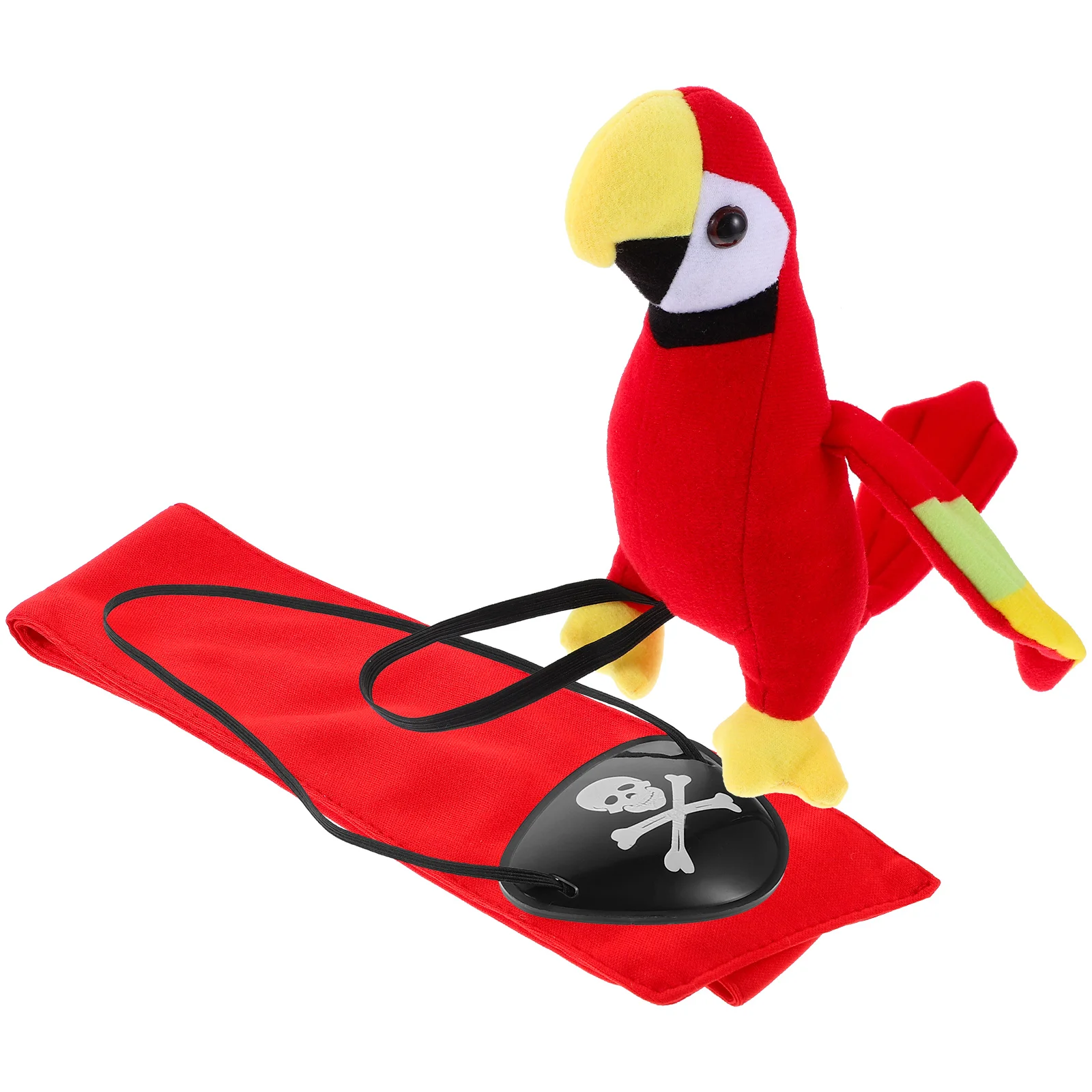 Набор реквизитов с пиратским попугаем бандана повязка на голову аксессуары для