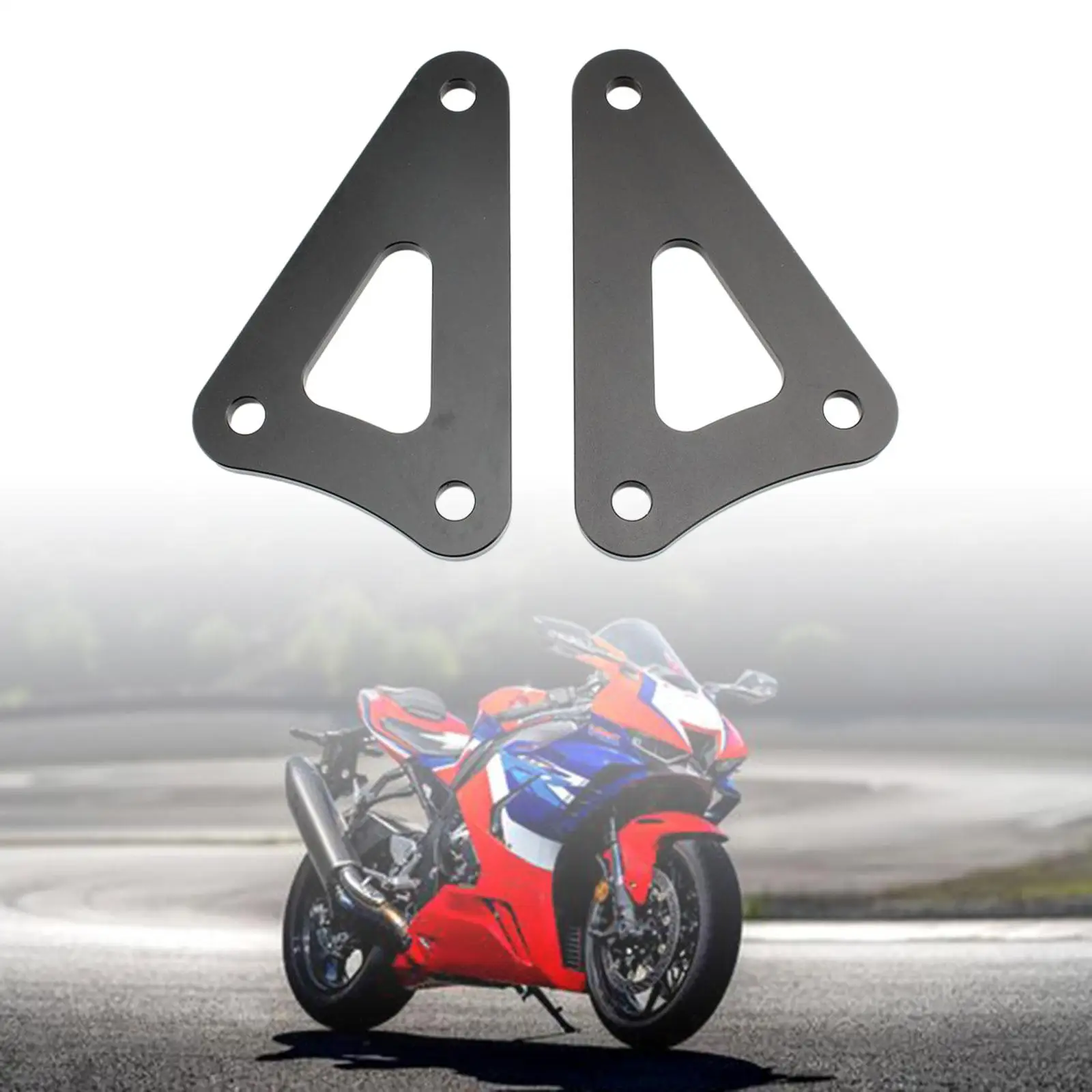 

Motorcycle Lowering Links Kit Replaces Adjustable for CBR1000rr Fireblade 08-20 Motorbike Spare Parts Easily Install Sturdy