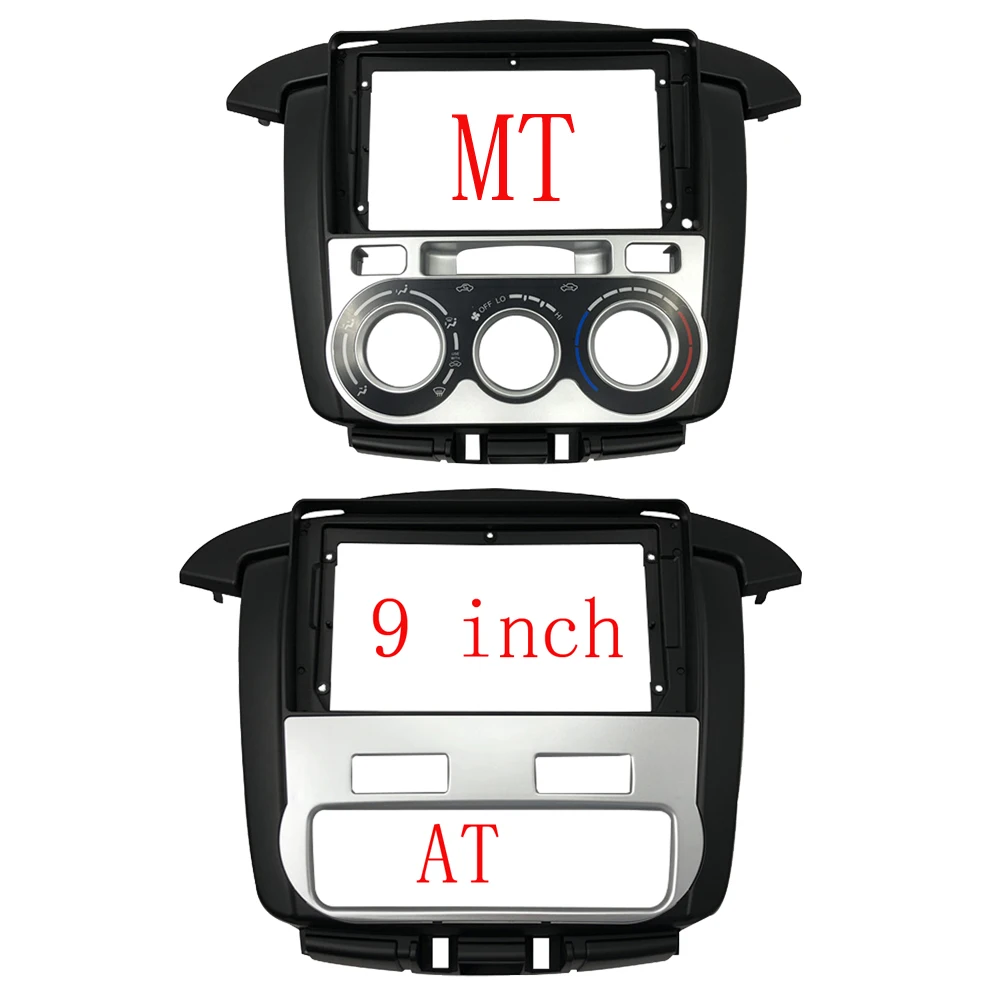 

WQLSK 9 Inch Car DVD Player frame For Toyota innvoa CRYSTA-manual 2011-2014 Panel Dashboard ABS plastic Installation