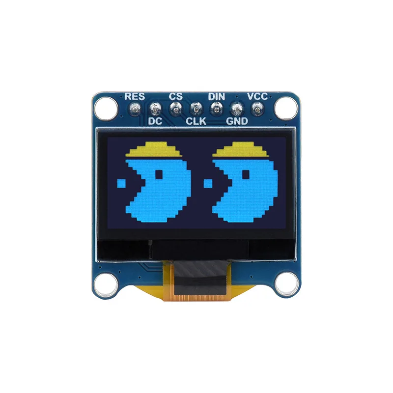 1 8-дюймовая Плата расширения OLED-экрана желтый и синий двухцветный блок