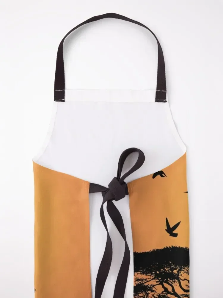 Африканский вечерний фартук Саванна униформа шеф-повара новогодний