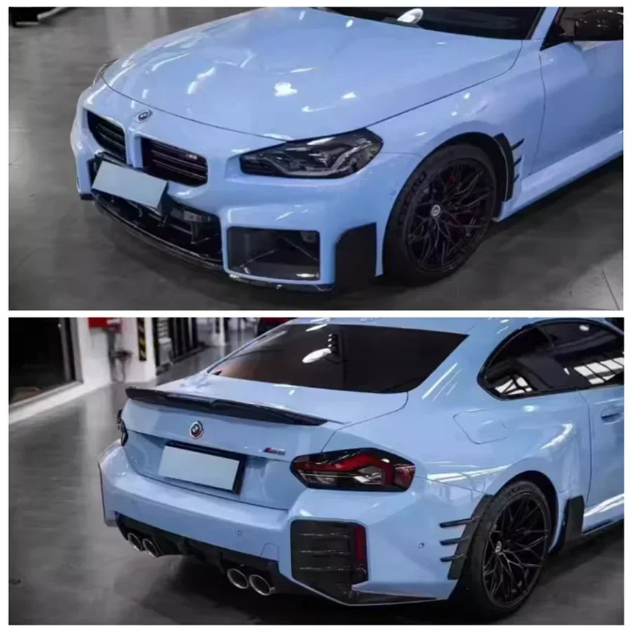 Высококачественный бампер из углеродного волокна для BMW M2 G87 2021-2024 передний