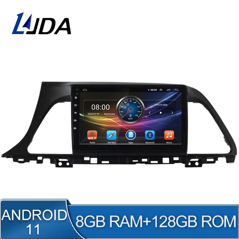 

8G+128G DSP Android 11 Car Multimedia Player For Hyundai-Sonata 9 2015 2016 2017 2 Din Car Radio GPS Navi Stereo WiFi Octa Core