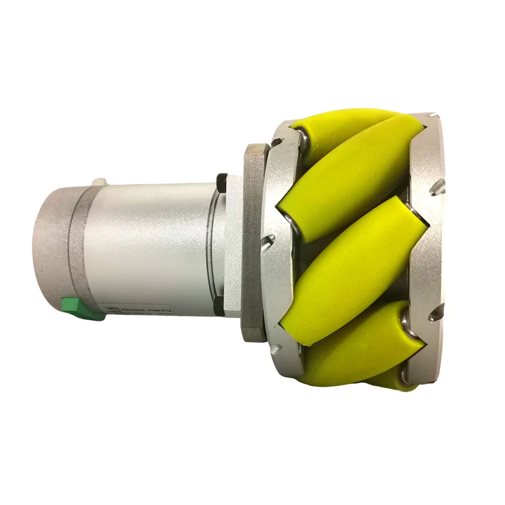 Новая версия 2024 года колесо двигателя Omni 102 мм нагрузка 200 кг набор колес Mecanum всех