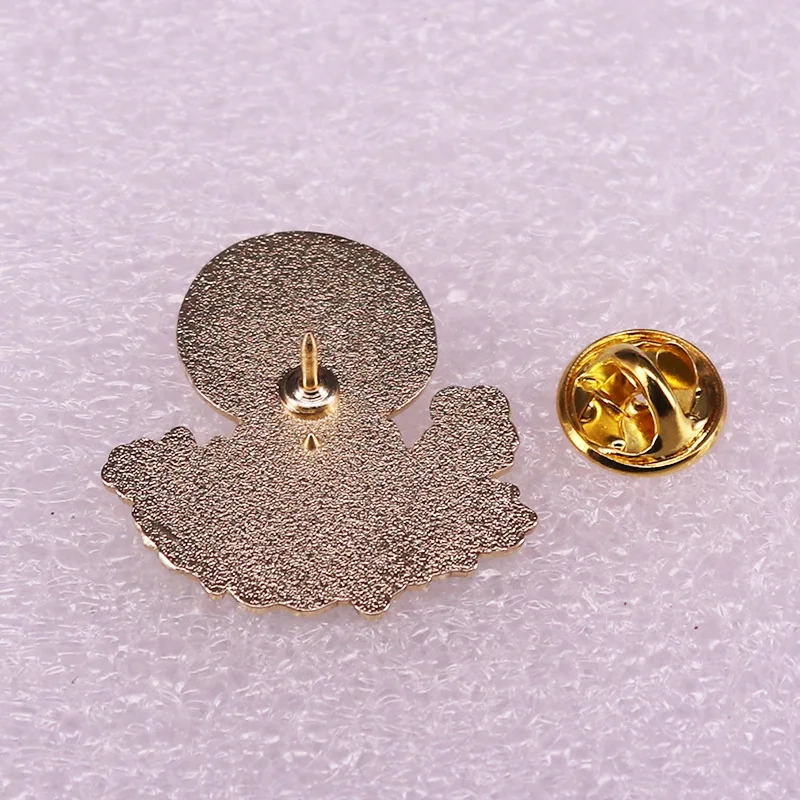 Kawaii Princess Mononokes Hard Enamel Pin Anime Movie Fan Collectible Badge Mysterious Brooch Fashion Unique Gift