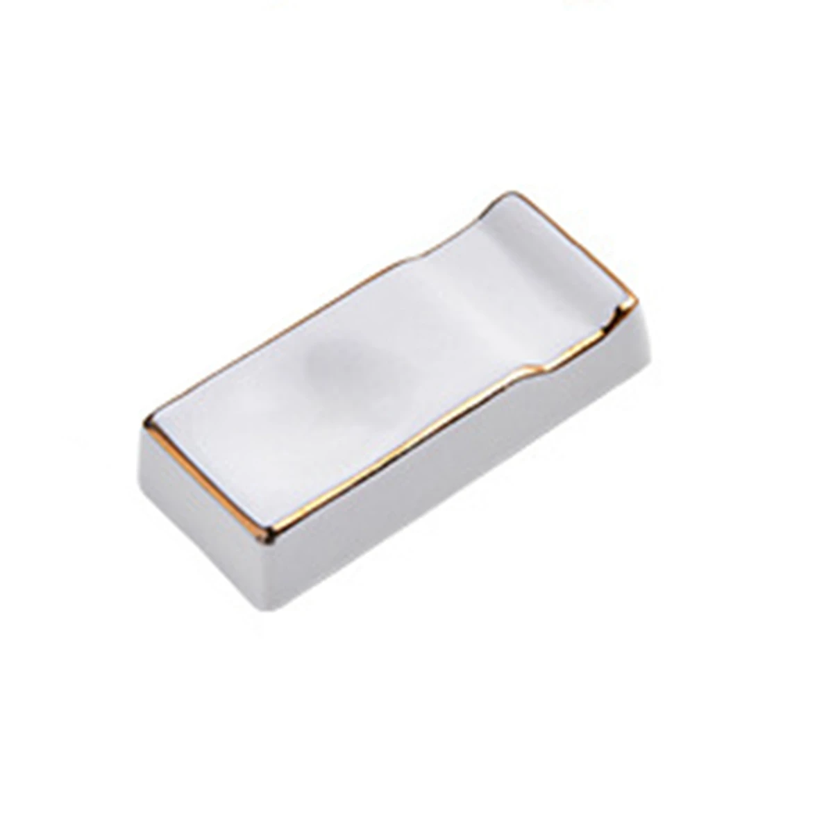 

1 Pcs Ceramic Chopsticks Rest Stand Nordic Style Sticks Holder Fork Stand Spoon Tableware Holder (Dynasty)